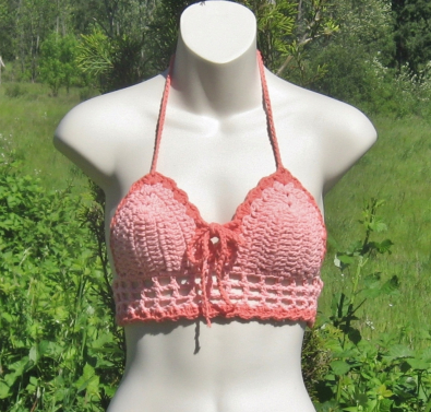 Peach Halter Top $23.00 Clearance