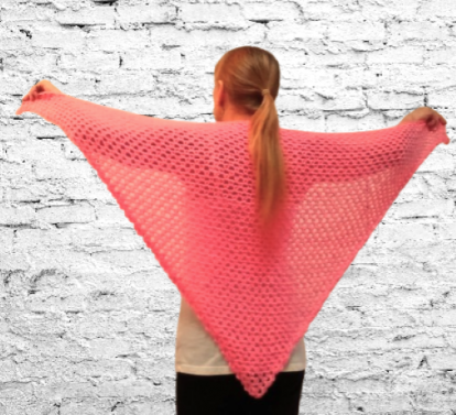 Coral Shawl   $40.00