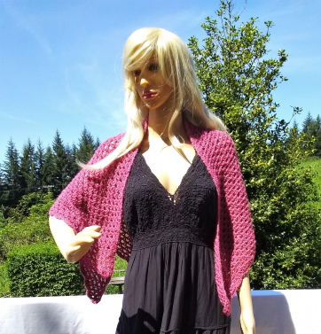 Carmine Shawl   $40.00