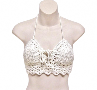 Cream Halter Top   $28.00 Available to Order