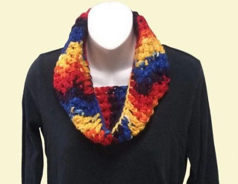 Chunky Rainbow Cowl   $18.00