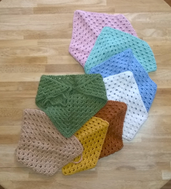 Solid Cotton Bandanas   $14.00