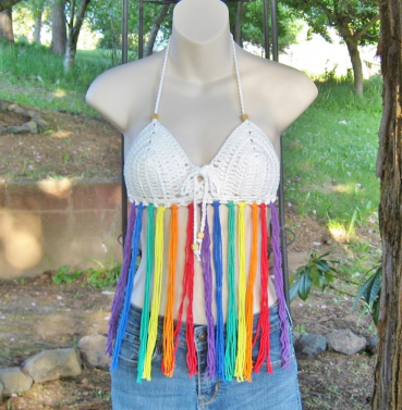 Rainbow Halter Top $25.00 Clearance