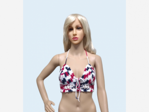 Red/ White/ Blue Halter Top $24.00 Clearance 