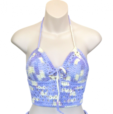 Lav/ Yellow Halter Top $26.00 Clearance