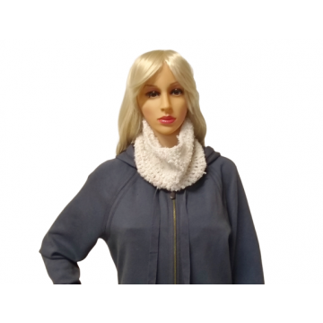 Bumpy Cream Cowl   $14.00