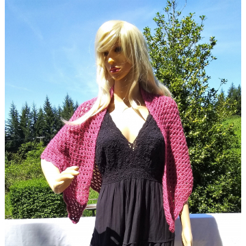 Carmine Shawl   $40.00