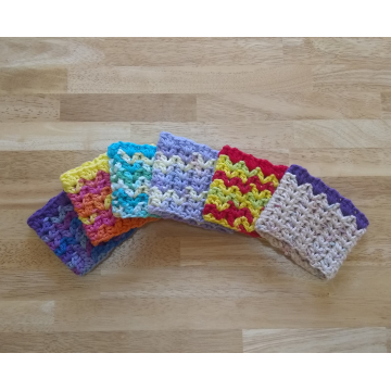 Variegated Cup Cozies $4.00