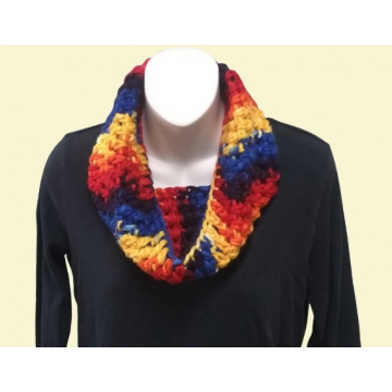 Chunky Rainbow Cowl   $18.00