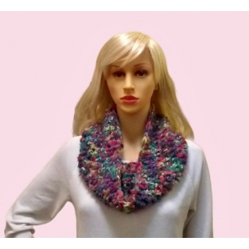 Soft Chunky Variegated Cowl   $20.00